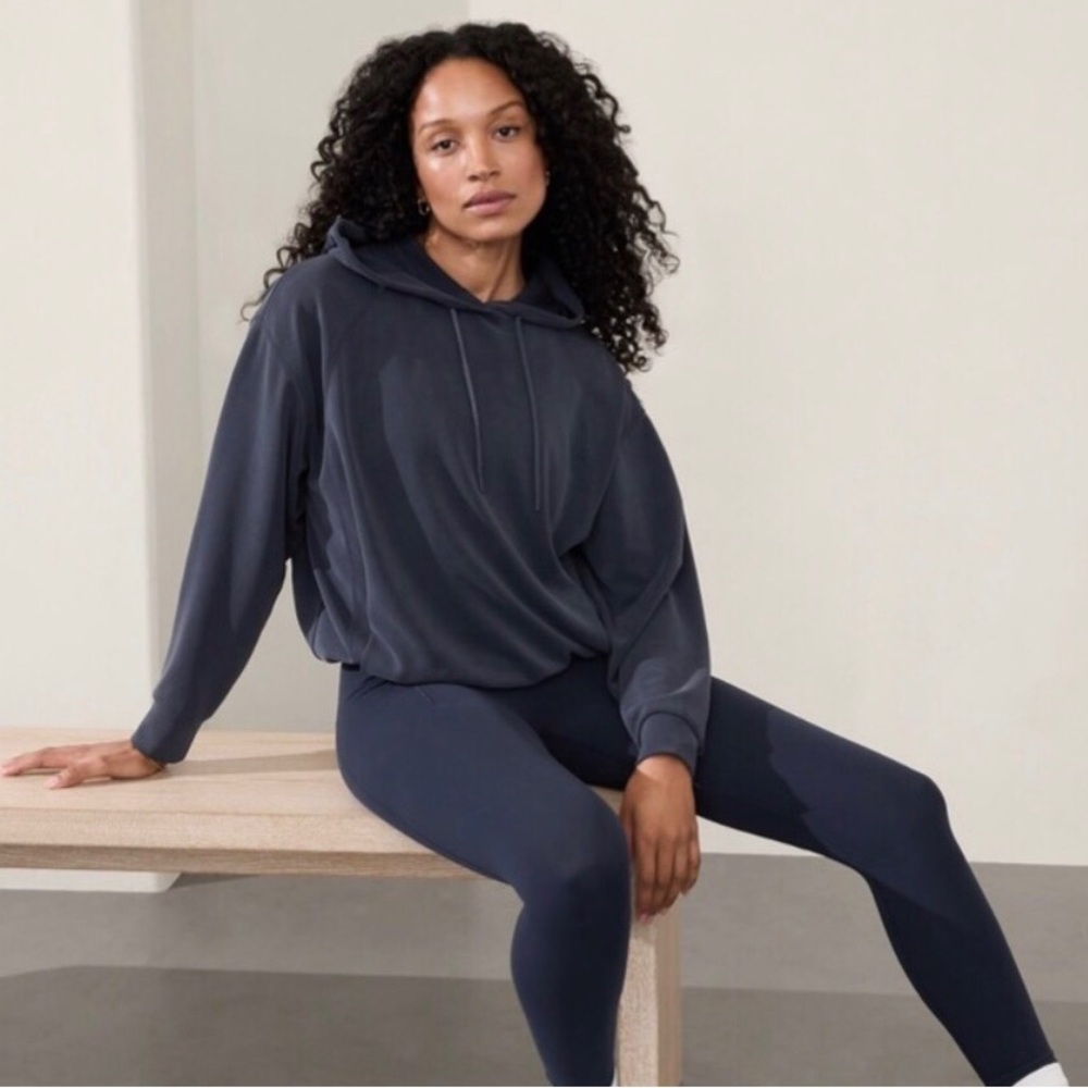 New Athleta. See soft bubble, h, hoodie, sweatshirt
